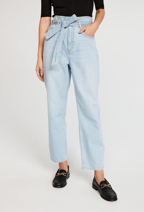 221PALMEBIS 221PALMEBIS : Jeans and Trousers color FADED BLUE JEAN