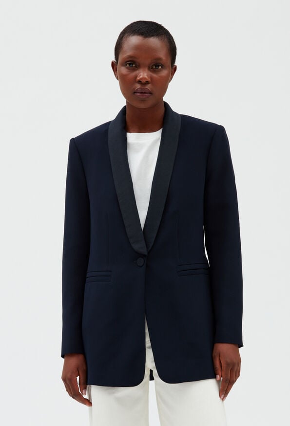 120VAINQUEUR : Tailored Jackets color BLACK