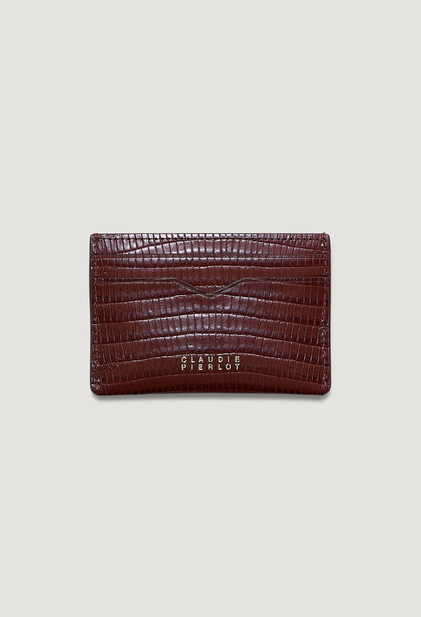 120ACARDLEZARD 120ACARDLEZARD : Sacs et Maroquinerie couleur CARMIN