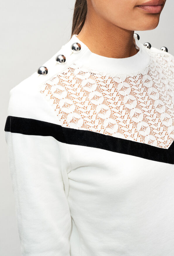 TAMAH19 TAMAH19 : Knitwear & Cardigans color ECRU