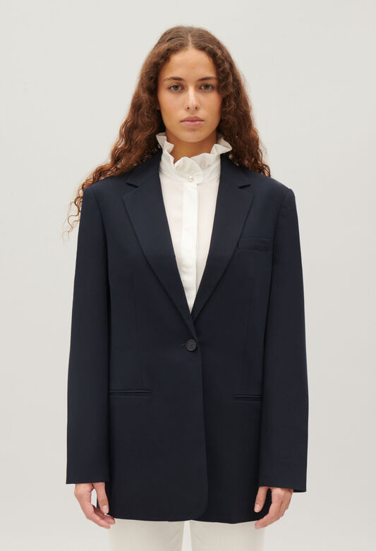 224VERSOMARINE : Tailored Jackets color NAVY