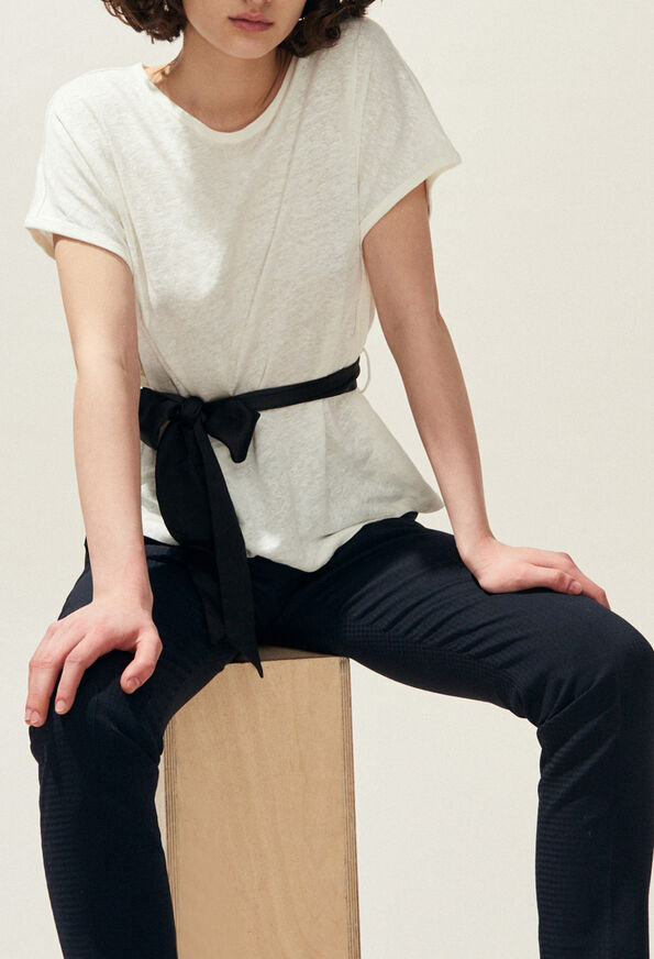 TELLINE TELLINE : Tops color Ecru