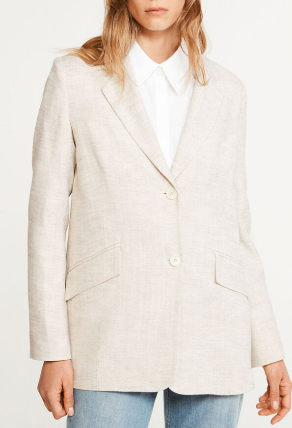 222VANESSA : Tailored Jackets color SAND