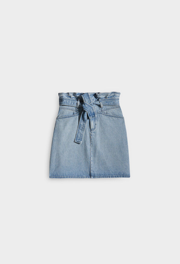 221SERANA 221SERANA : Skirts & Shorts color FADED BLUE JEAN