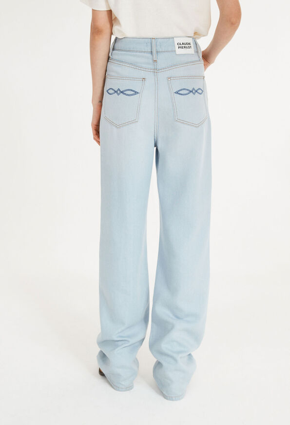 222PACCOBIS 222PACCOBIS : Pantalons et Jeans couleur DENIM