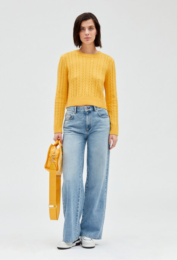 223MITANO : Sweaters color MIMOSA