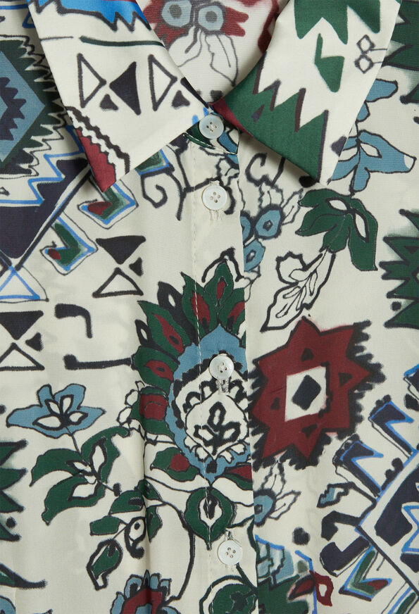 121RIVERA 121RIVERA : Robes courtes couleur PRINT CLAIR