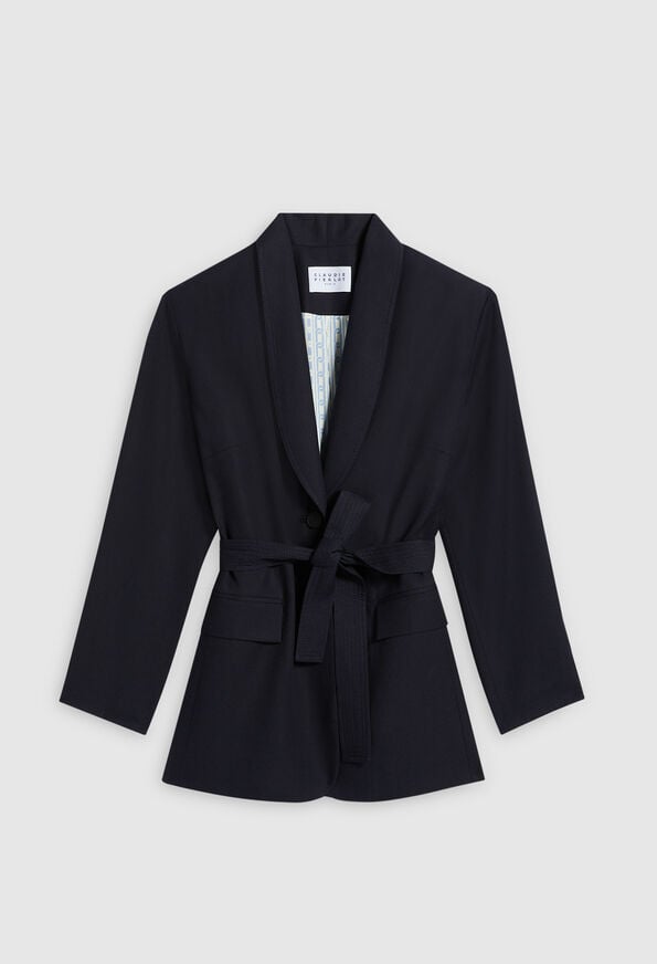 221VOULU : Tailored Jackets color NAVY