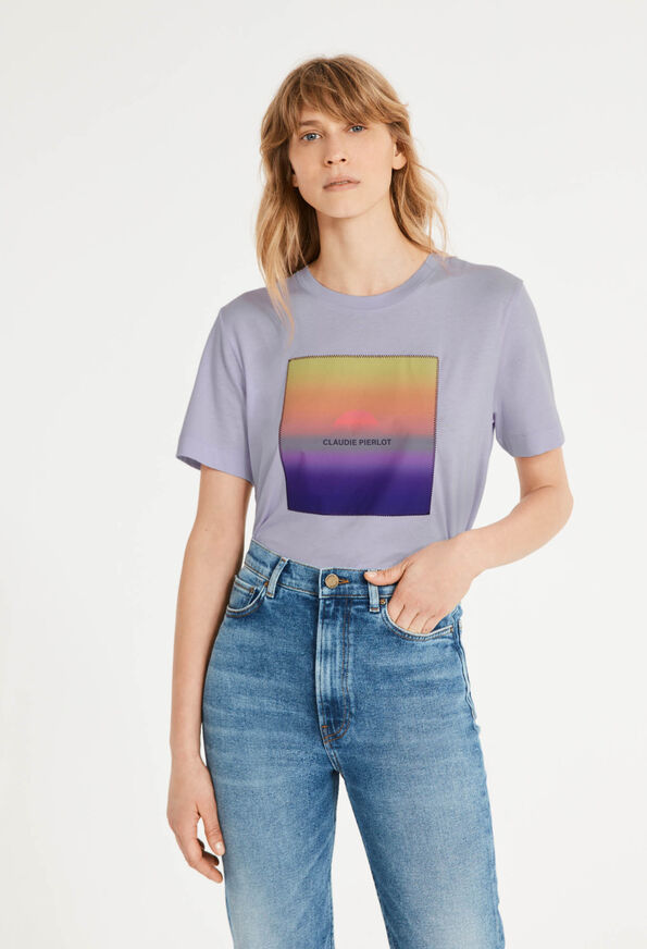 222TOSUNSET 222TOSUNSET : T-Shirts couleur LILAS