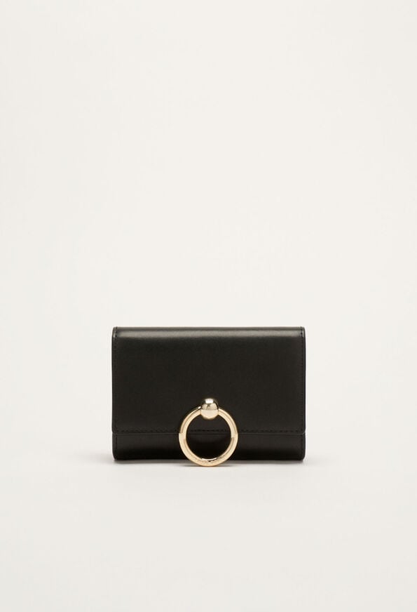 120AMARETTO : Small leather goods color BLACK