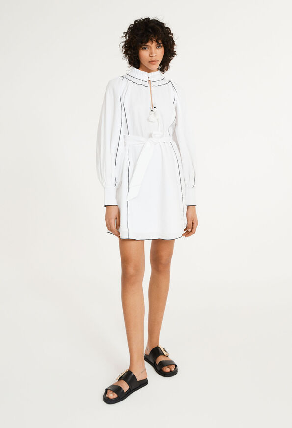 222ROME 222ROME : Robes couleur ECRU