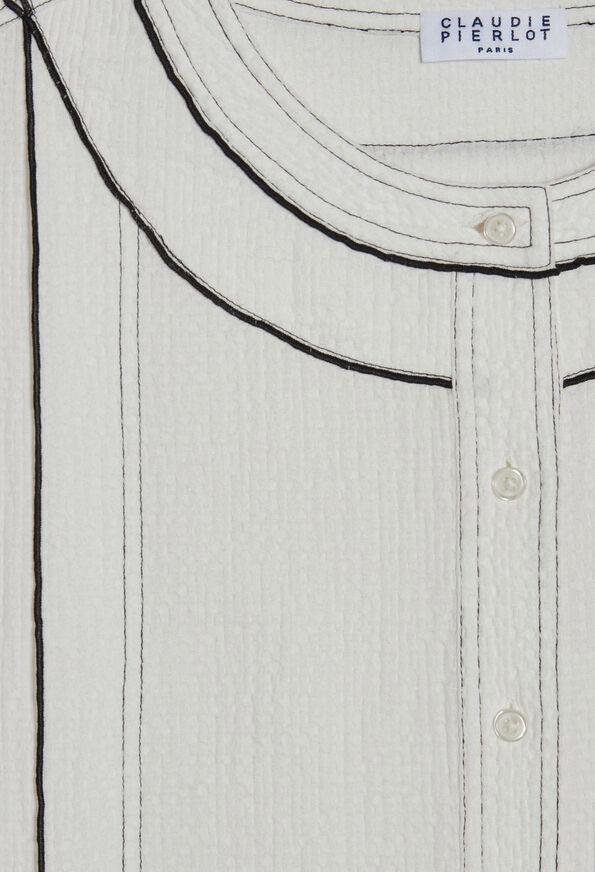 222COME 222COME : Tops et Chemises couleur ECRU