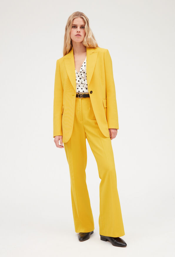 223VICTORY : Tailored Jackets color YELLOW