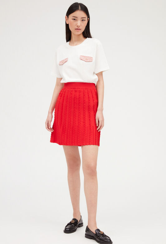 223MERINA : Skirts & Shorts color RED