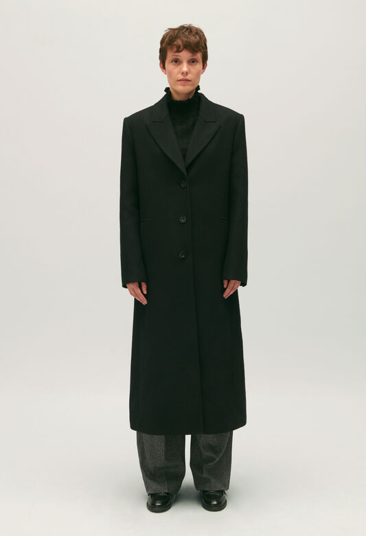 123GINYBIS : Black Coats color BLACK