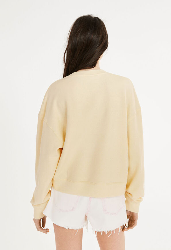 222THAI 222THAI : Maille & Sweatshirts couleur JAUNE PALE