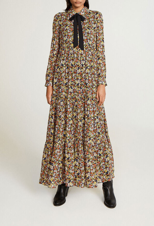 120RIYOU 120RIYOU : Dresses color DARK PRINT