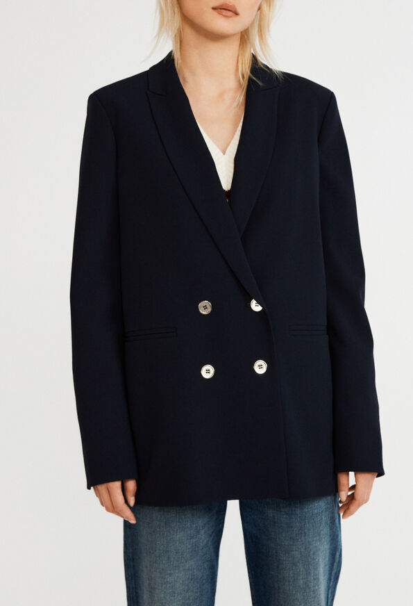 121VERLAINE : Tailored Jackets color NAVY