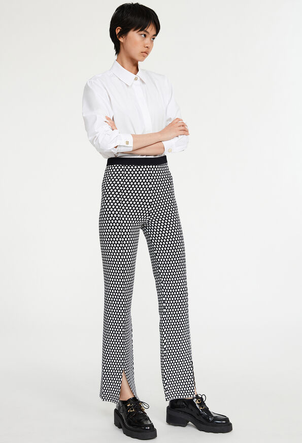 122MINUSCULE : Jeans and Trousers color NAVY