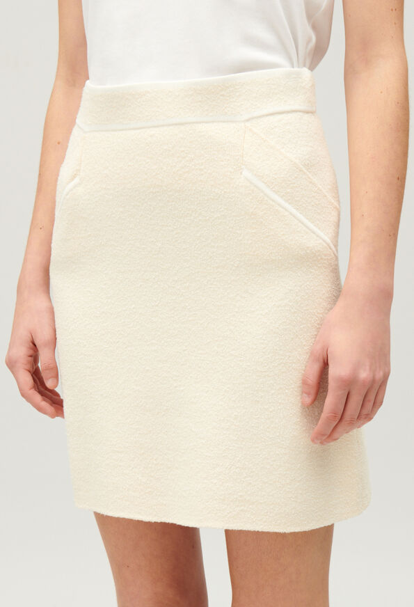 222MACBIS : Skirts & Shorts color IVORY