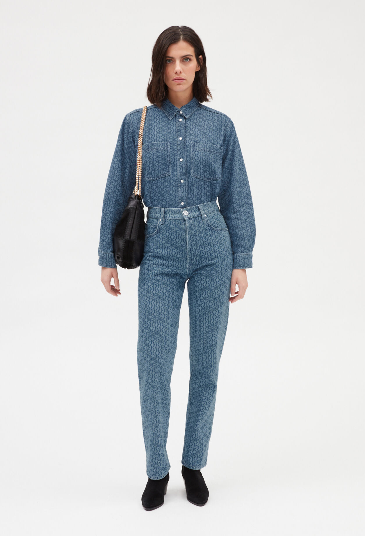 Chemise jean 2025 claudie pierlot
