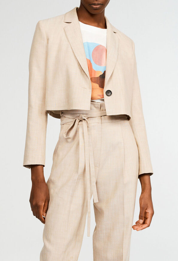 221VEILLE 221VEILLE : Blazers color BEIGE