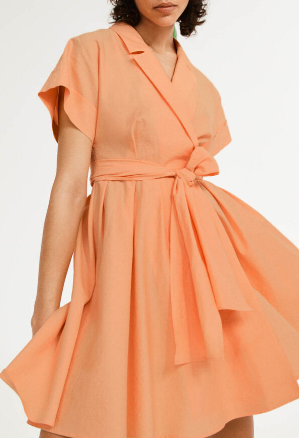 222RITCHIE 222RITCHIE : Robes couleur PECHE