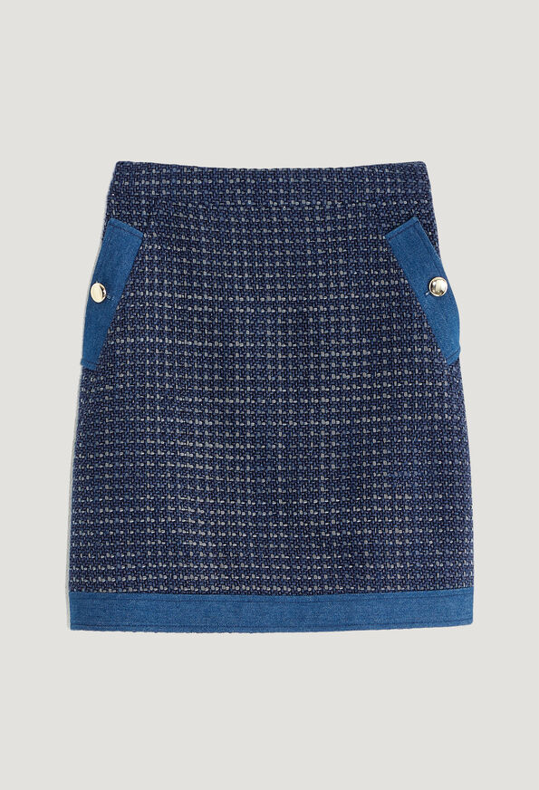 120SAINT 120SAINT : Jupes et Shorts couleur DENIM