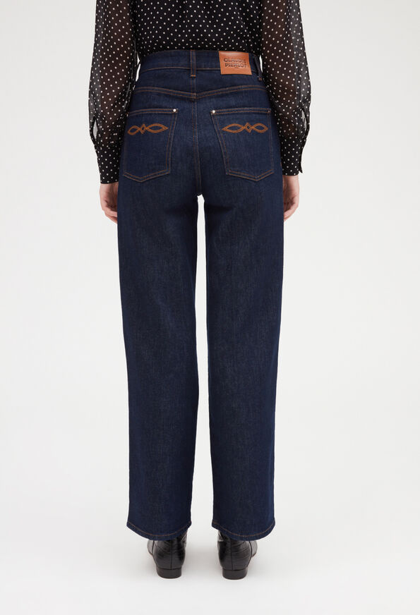 223PLATON : Jeans and Trousers color BRUT DENIM