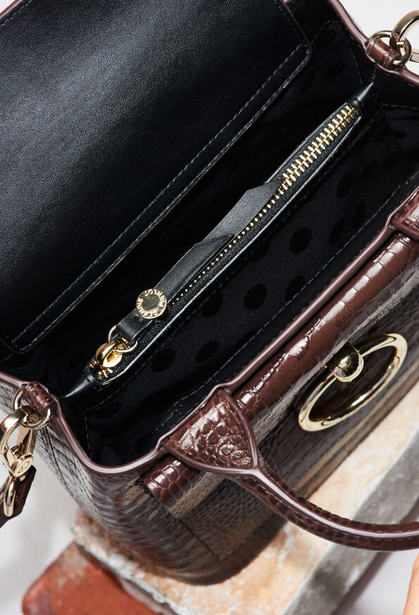 120ANOUCKSMALLREPTILECROCO 120ANOUCKSMALLREPTILECROCO : Tous les sacs couleur CHOCOLAT