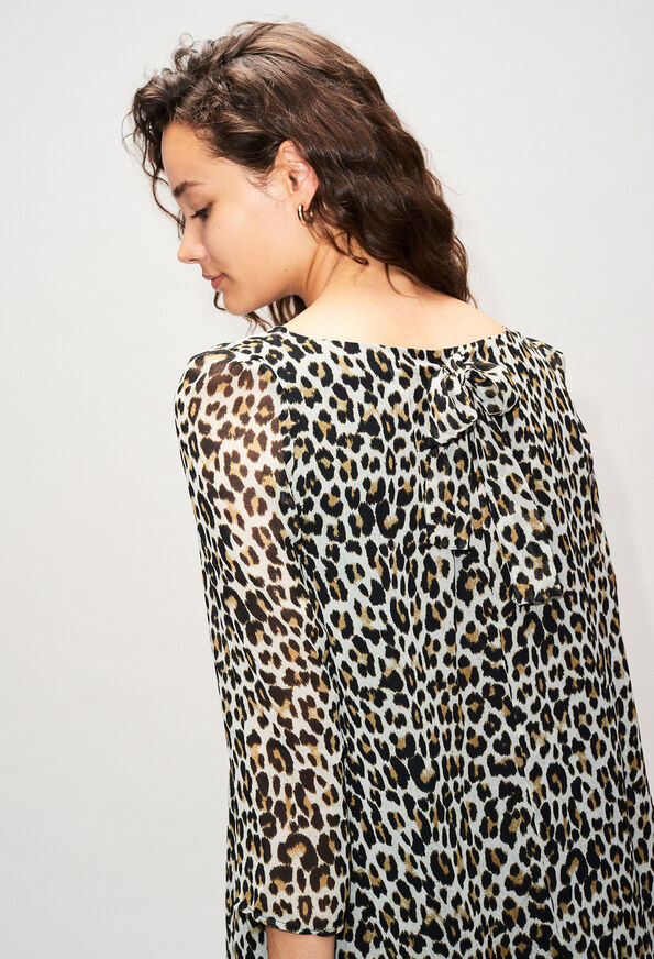 RIFIFILEOPARDH19 RIFIFILEOPARDH19 : Robes couleur PRINT