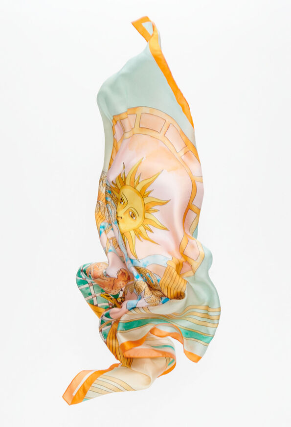 222ATAROT 222ATAROT : Scarves color DARK PRINT