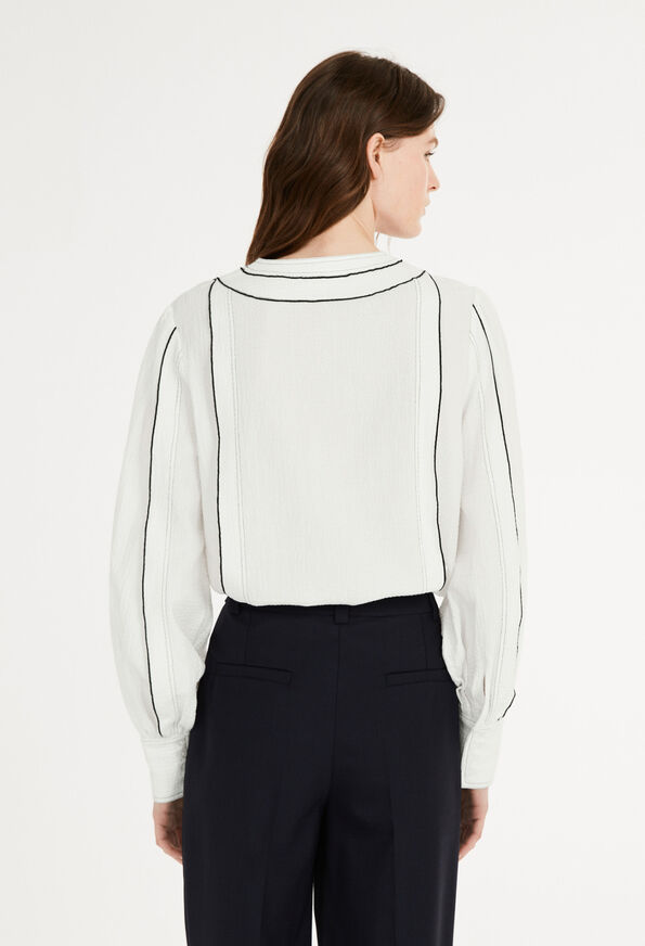 222COME 222COME : Tops et Chemises couleur ECRU