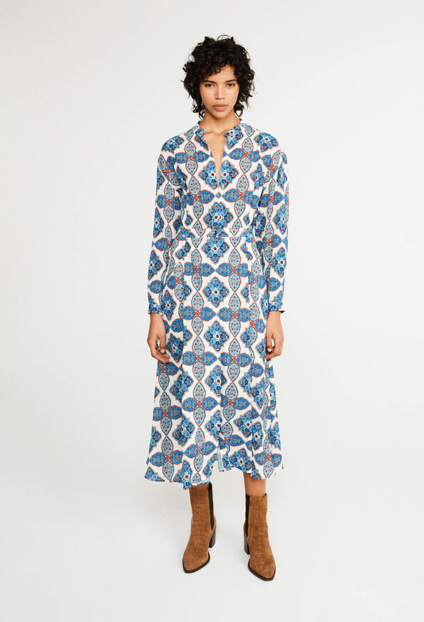 222RASA 222RASA : Robes couleur PRINT CLAIR