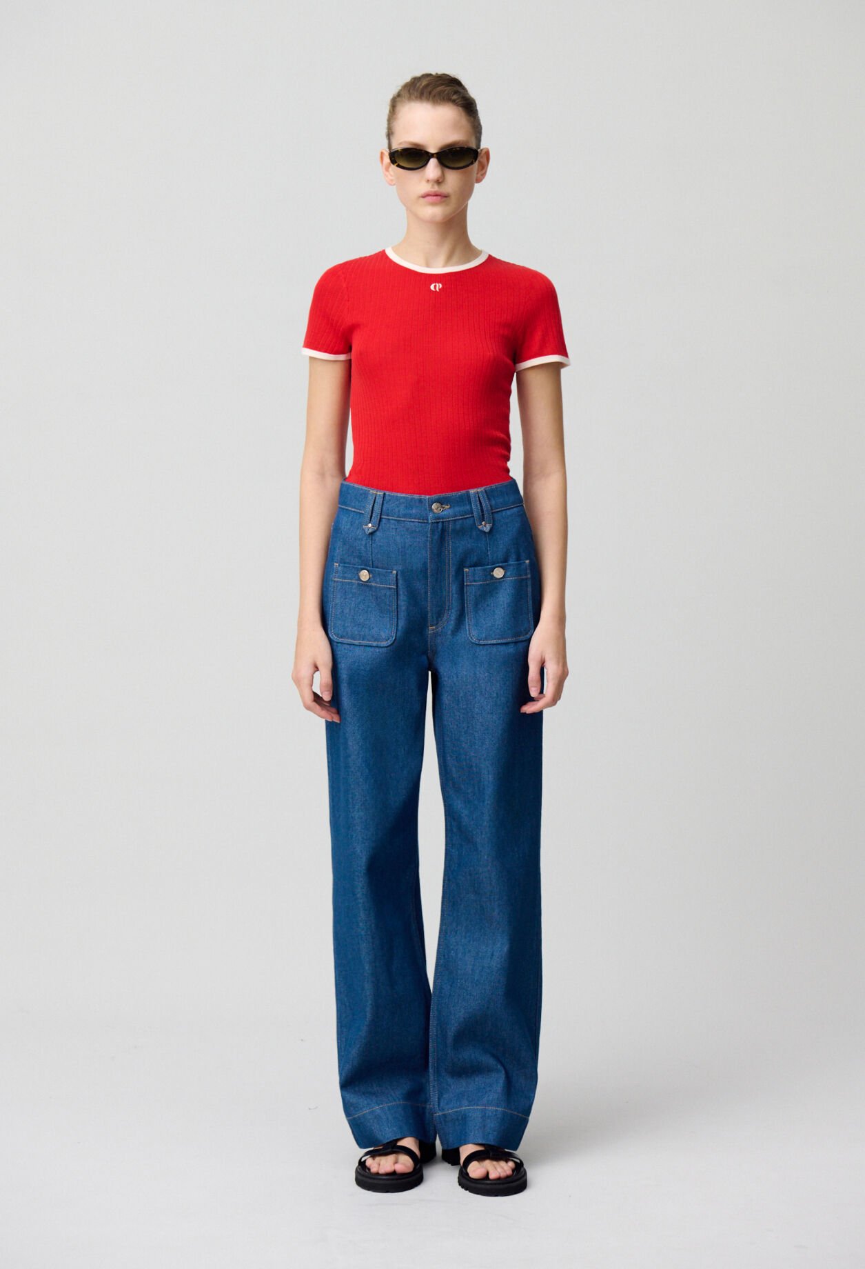 Fine knit CP top