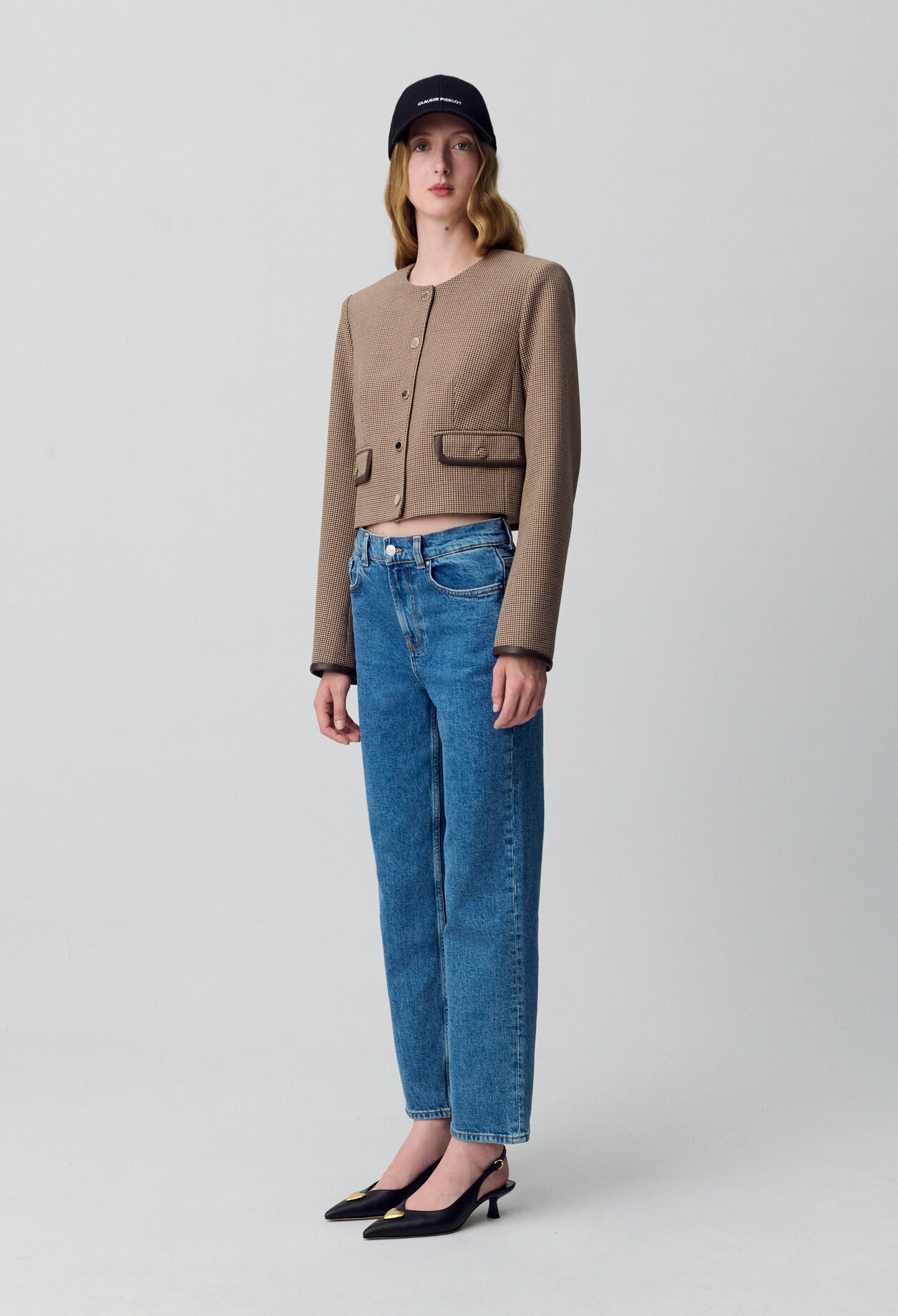 Toto Slim 7/8 jeans faded blue