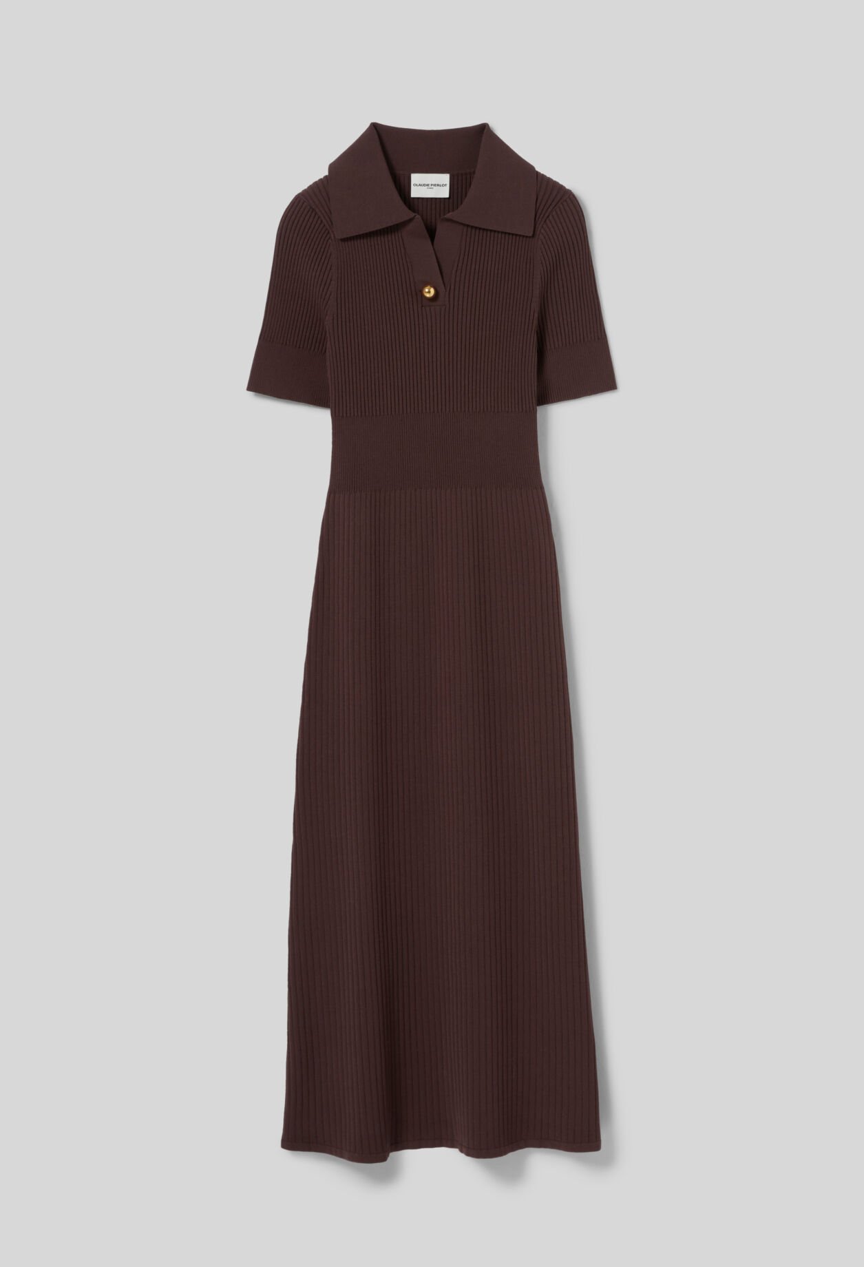 Mid-length knitted dress