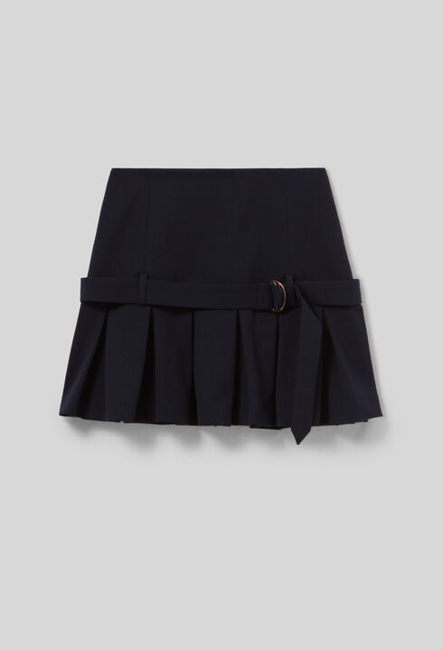 Tailored mini skirt