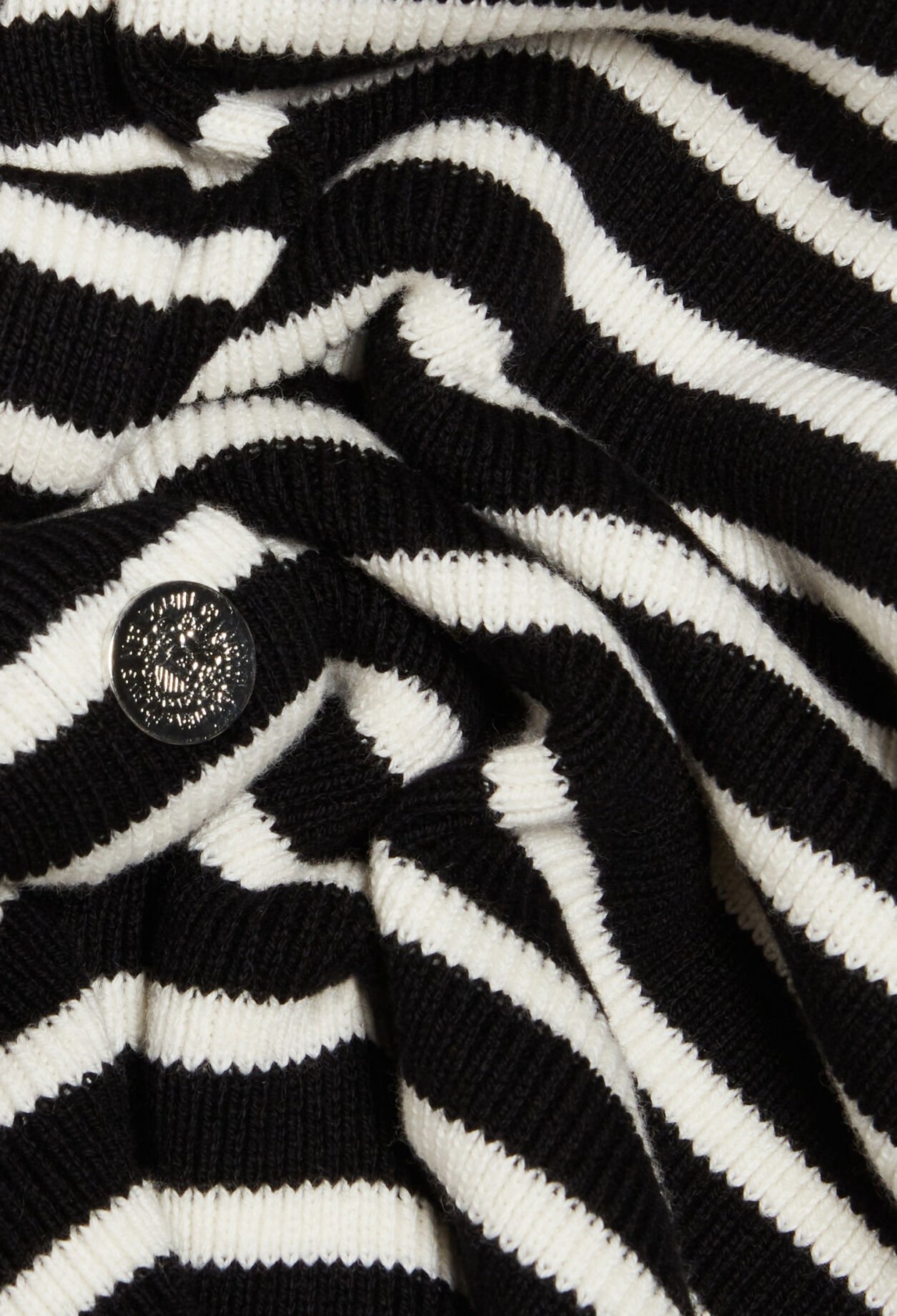 Striped knitwear cardigan