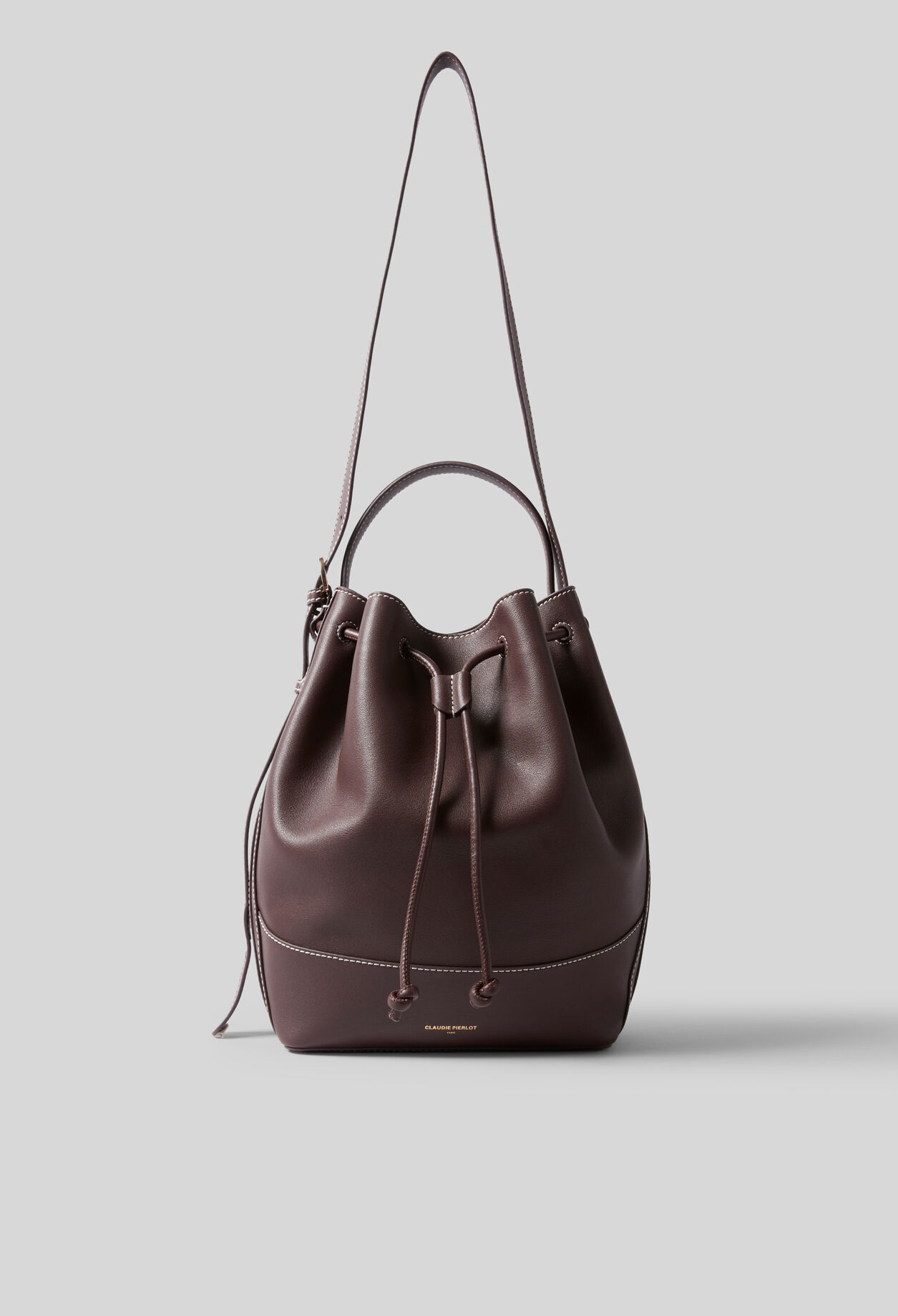 CLAUDIE PIERLOT ブラウン 巾着 ショルダーバッグ 【公式通販】