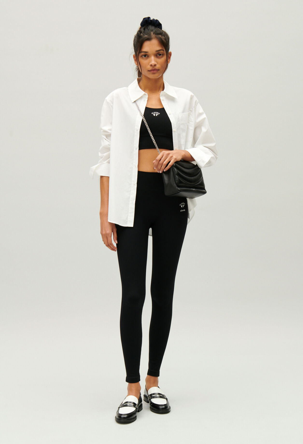 Claudie x Circle Black sports leggings