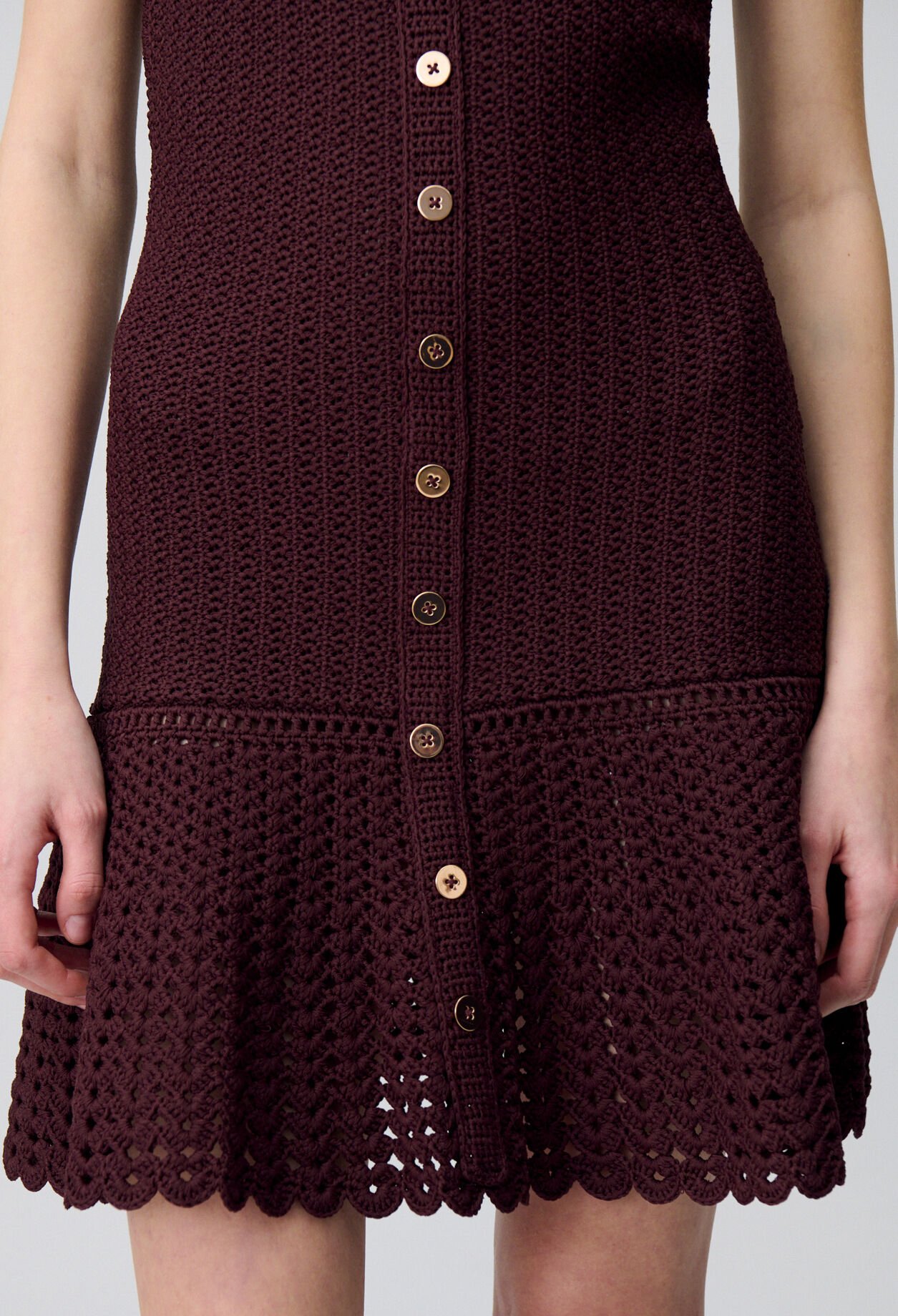 Crochet Mini Dress