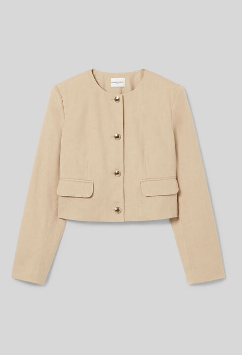 Short tailored jacket