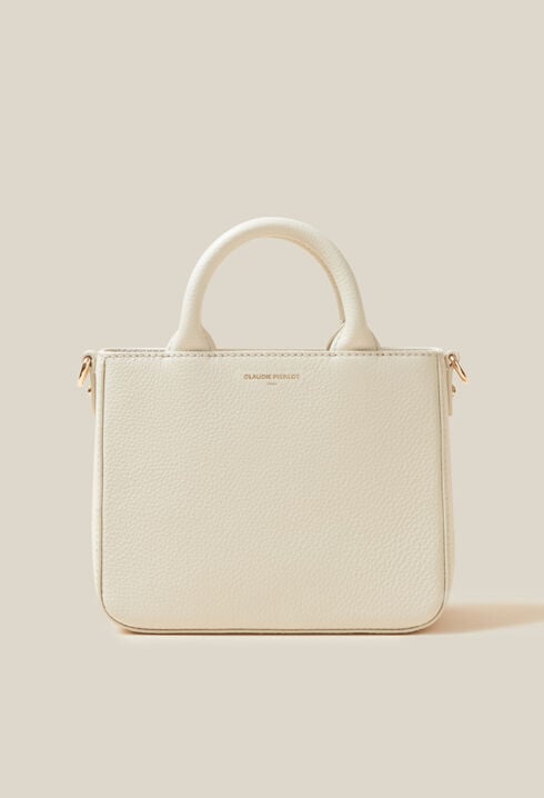 Anouck grained leather chain bag