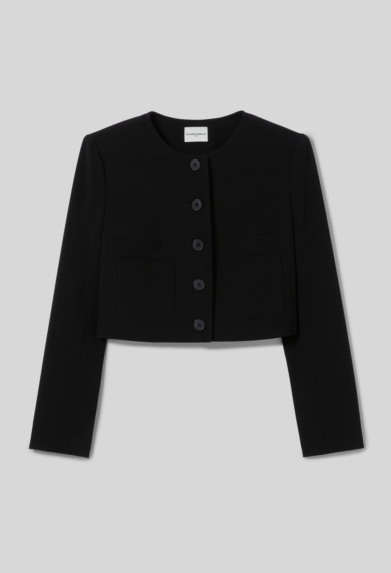 Round neck jacket