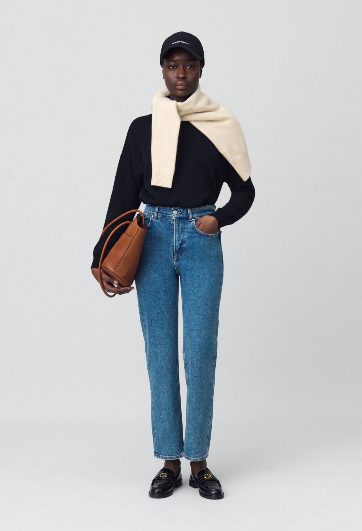 Toto Slim 7/8 jeans faded blue