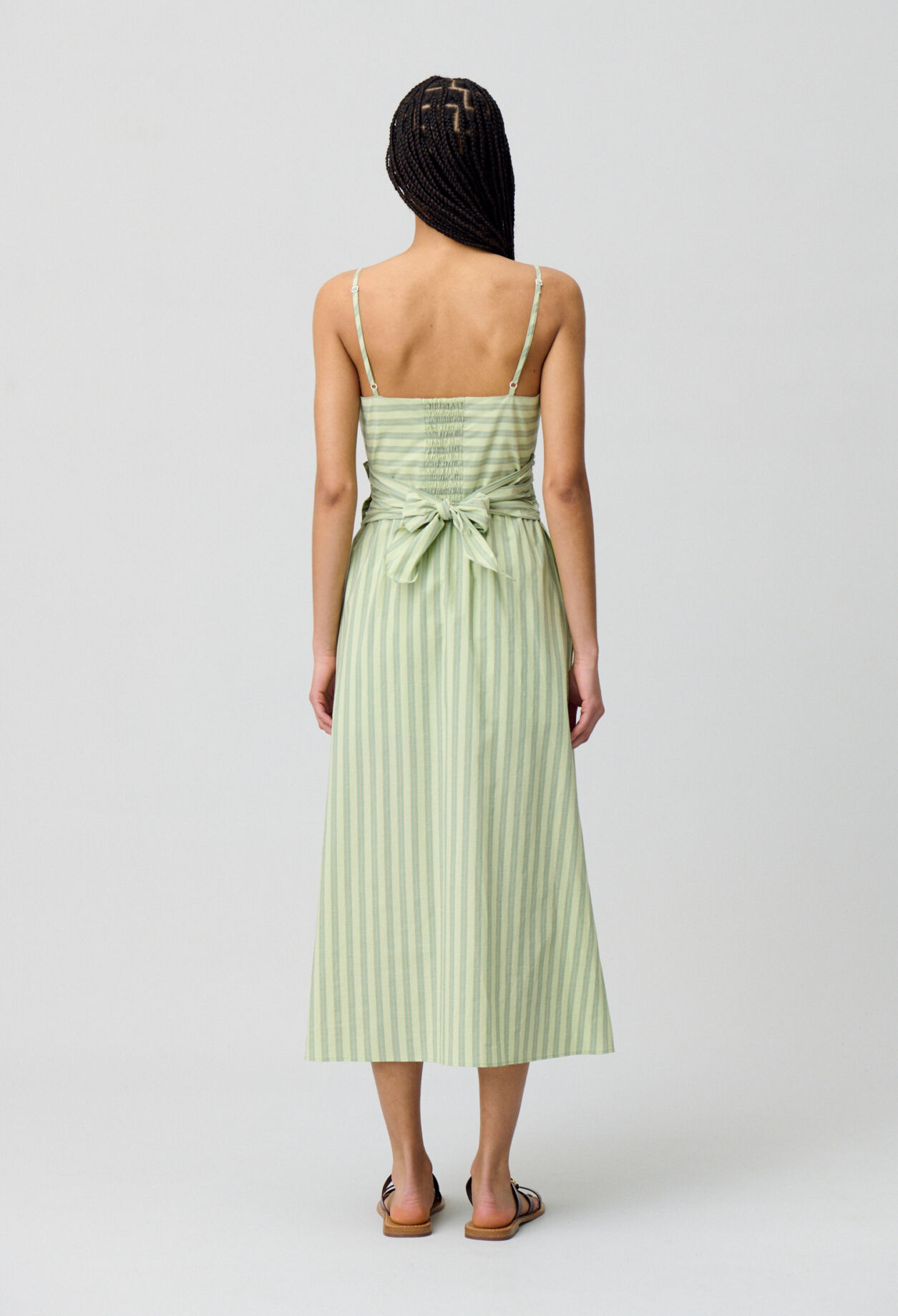 Long strappy dress