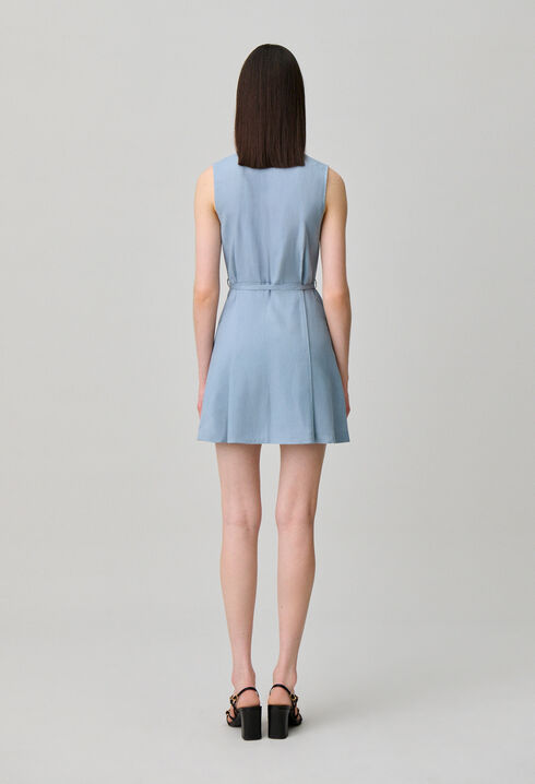 Sleeveless short dress