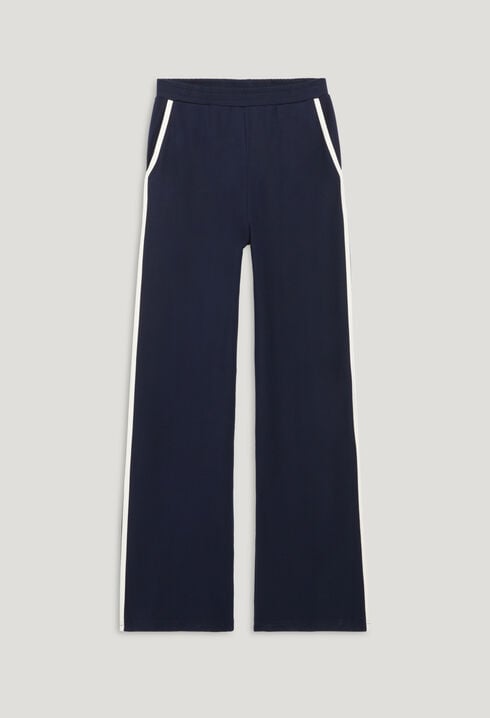 Navy sports trousers