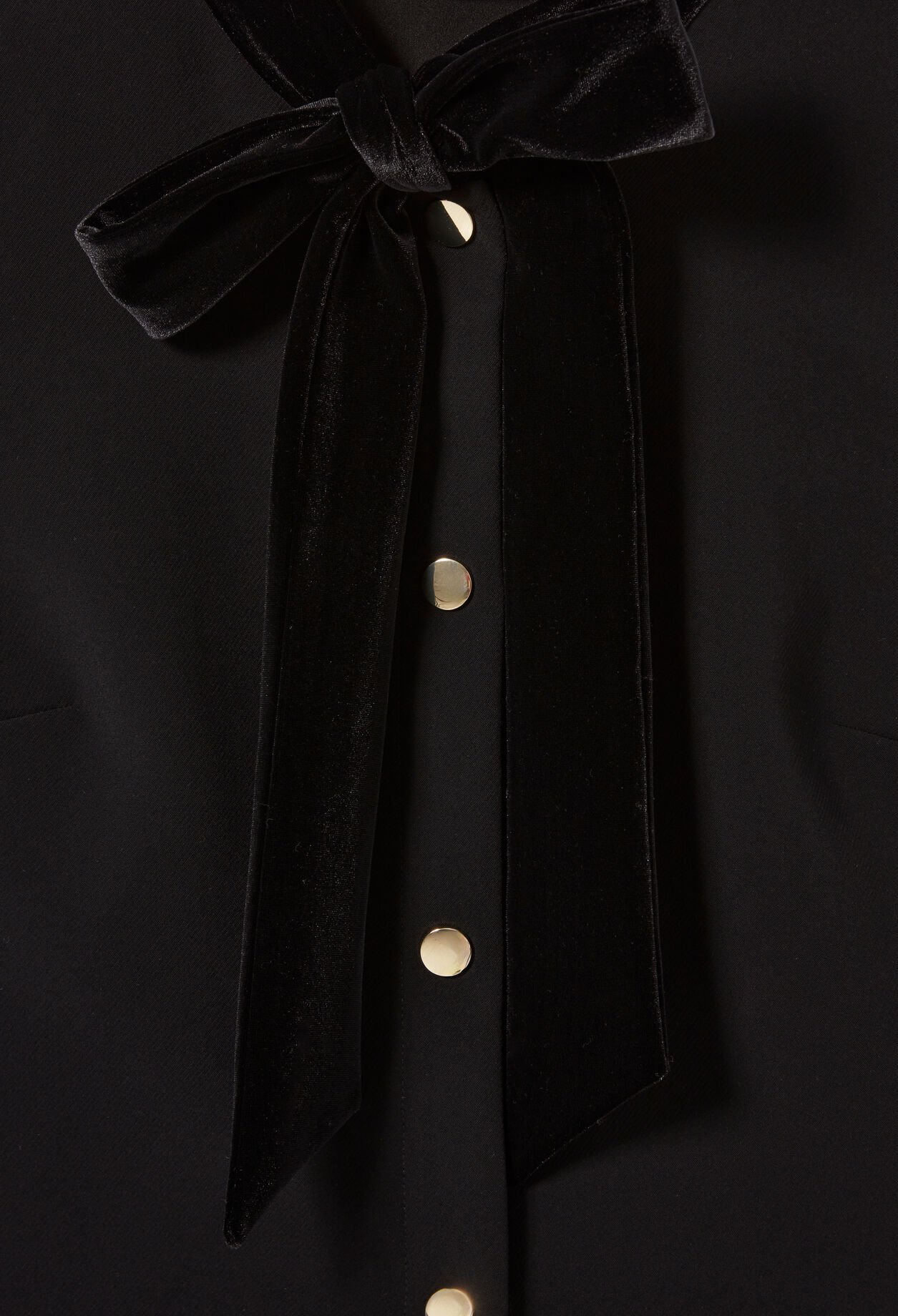 Blouse with Tie Neck